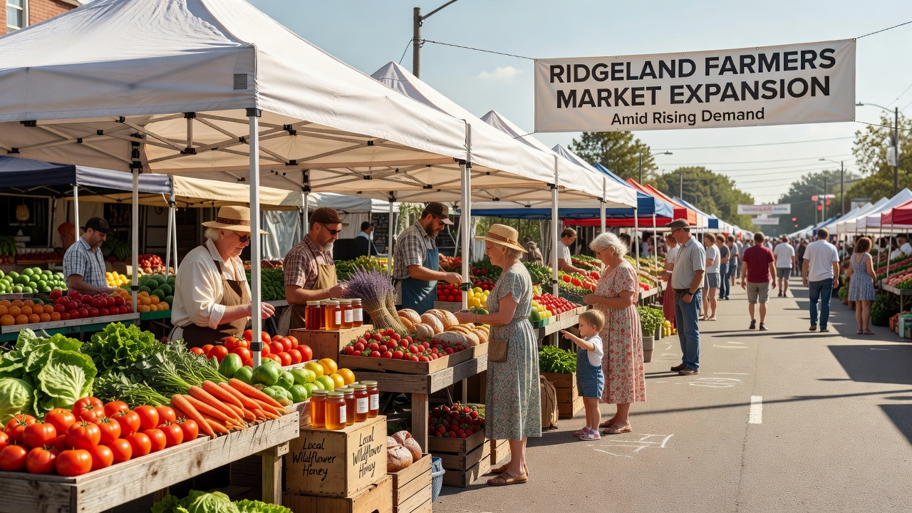Ridgeland Farmers Market Expands Amid Rising Demand
